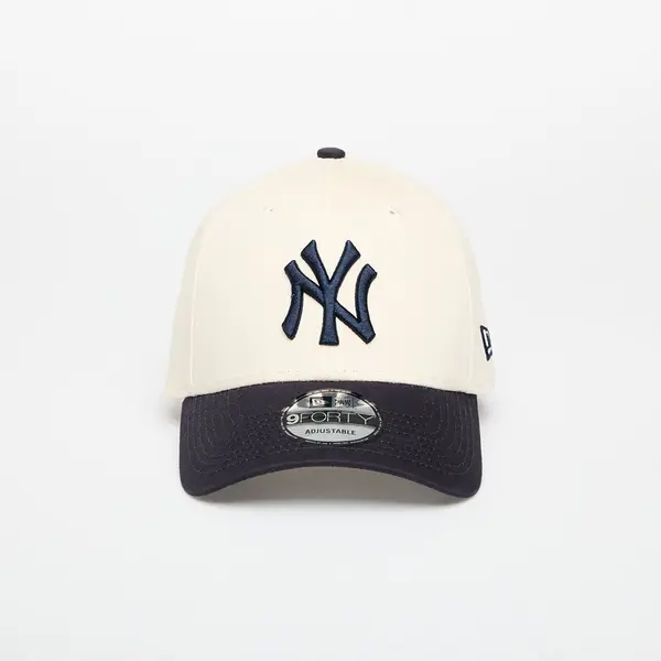 New Era Kapa New Era MLB Colour Block 9FORTY New York Yankees Light Cream/ Navy Universal