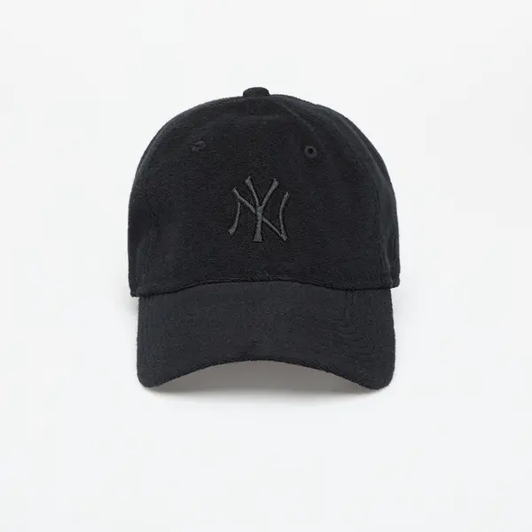New Era Kapa New Era MLB New York Yankees 9TWENTY Towelling Adjustable Cap Black/ Black Universal