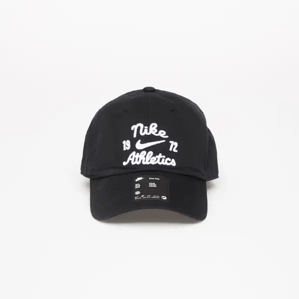 Nike Kapa Nike Club Unstructured Cap Black/ Black/ White S/M
