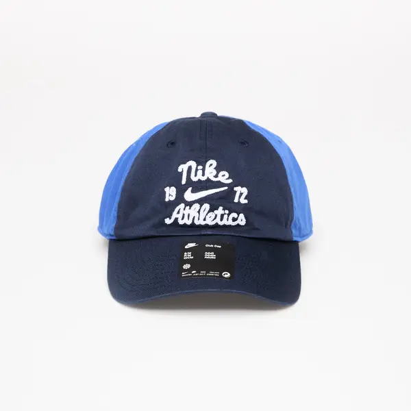 Nike Kapa Nike Club Unstructured Cap Obsidian/ Game Royal/ White L/XL
