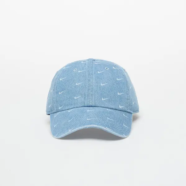 Nike Kapa Nike Club Unstructured Denim Cap Aegean Storm/ Thunder Blue/ White Universal