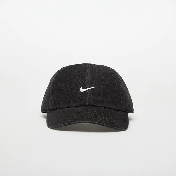 Nike Kapa Nike Club Unstructured Denim Cap Black/ White M/L