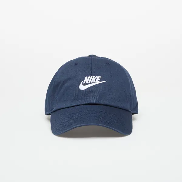 Nike Kapa Nike Club Unstructured Futura Wash Cap Obsidian/ White Universal