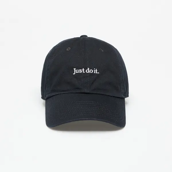 Nike Kapa Nike Club Unstructured Just Do It Cap Black/ White L/XL