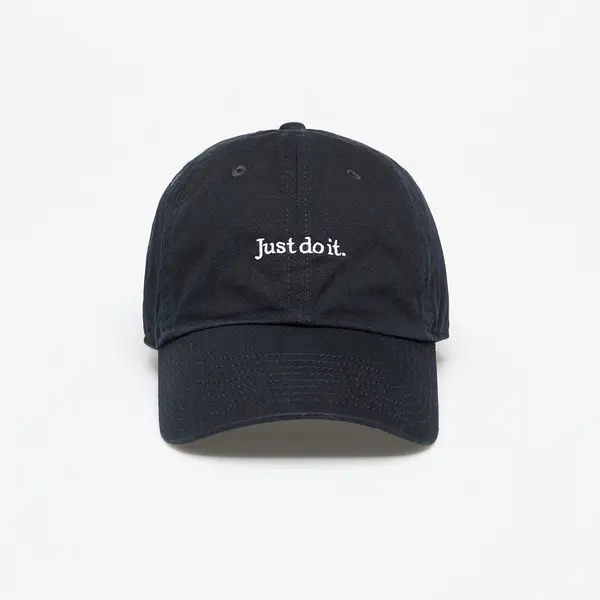 Nike Kapa Nike Club Unstructured Just Do It Cap Black/ White L/XL