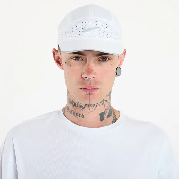 Nike Kapa Nike Dri-FIT ADV Fly Unstructured Reflective Cap White/ Anthracite/ Reflective Silv M/L