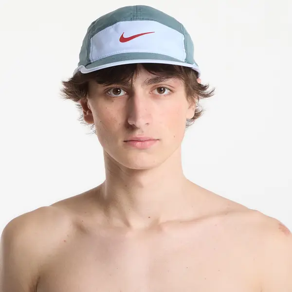 Nike Kapa Nike Fly Dri-FIT Unstructured Swoosh Cap Mineral Slate/ Hydrogen Blue/ Team Crimson M/L
