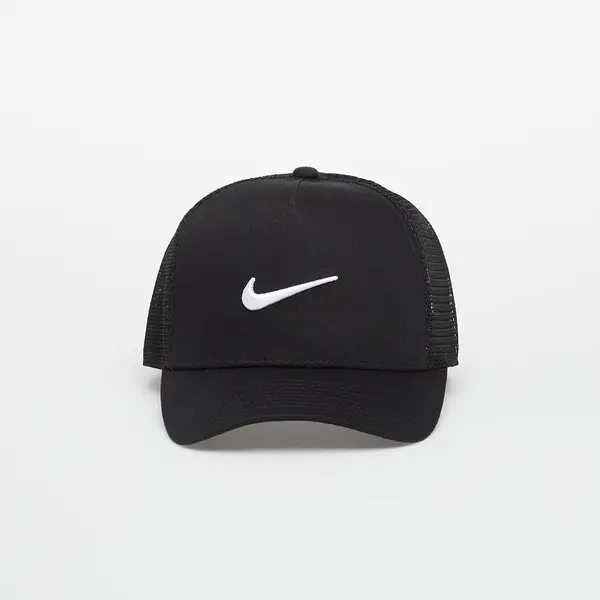 Nike Kapa Nike Rise Structured Trucker Cap Black/ Black/ White M/L