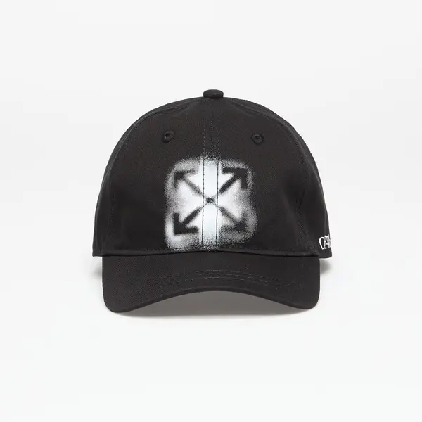 OFF-WHITE KIDS Kapa Off-White Kids Arrow Spray Baseball Cap Black/ White II