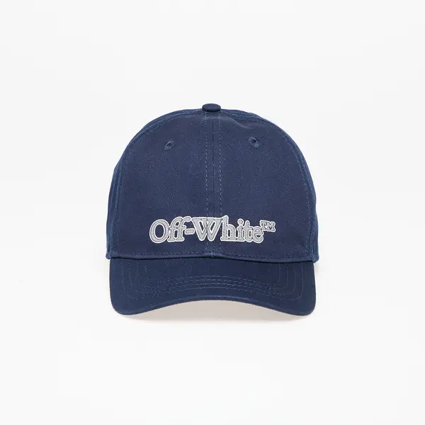 OFF-WHITE KIDS Kapa Off-White Kids Big Bookish Baseball Navy Blue/ Reflective II