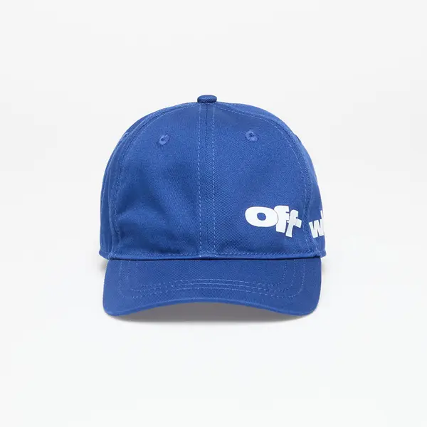 OFF-WHITE KIDS Kapa Off-White Kids Type Graphic Baseball Cap Blue/ White II