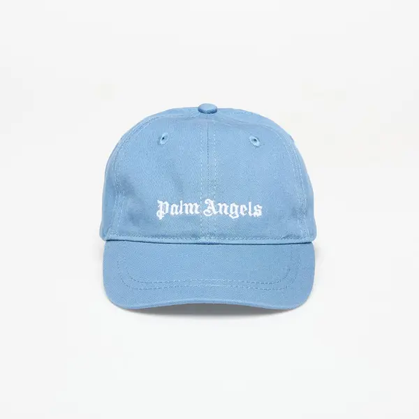 Palm Angels Kids Kapa Palm Angels Kids Logo Baseball Cap Dusty Blue/ Off White II