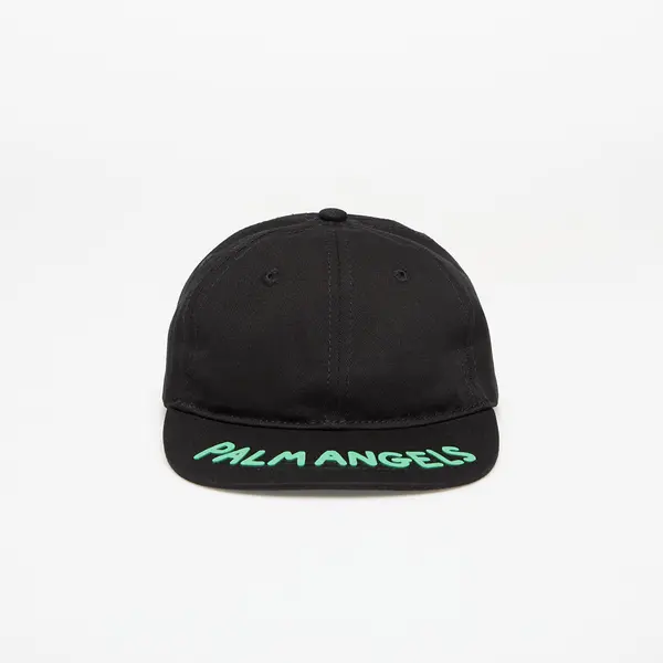 Palm Angels Kids Kapa Palm Angels Kids Seasonal Logo Baseball Cap Black/ Green I