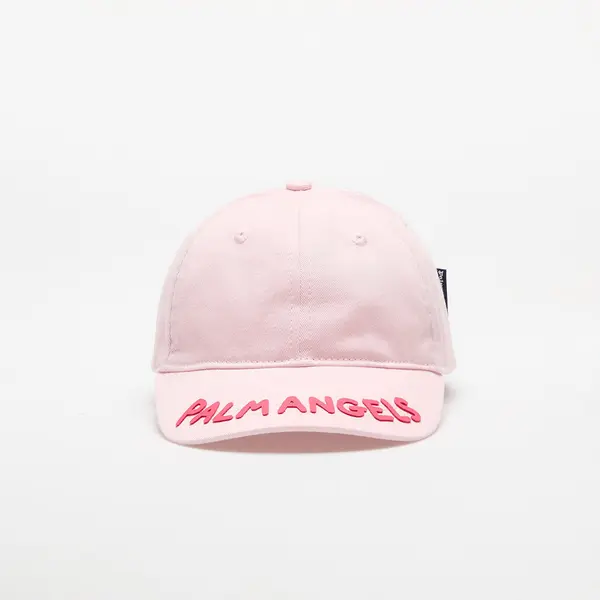 Palm Angels Kids Kapa Palm Angels Kids Seasonal Logo Baseball Cap Rose Pink I