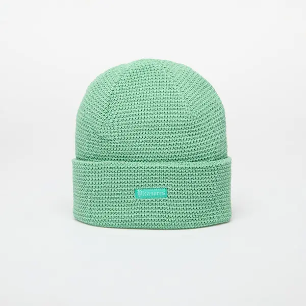 PLEASURES Kapa PLEASURES Old E Waffle Beanie Matcha Universal
