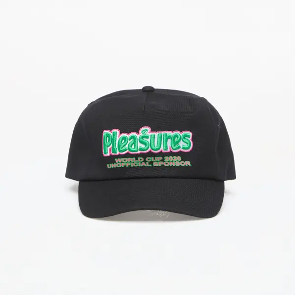 PLEASURES Kapa PLEASURES Sponsor 5 Panel Snapback Black Universal