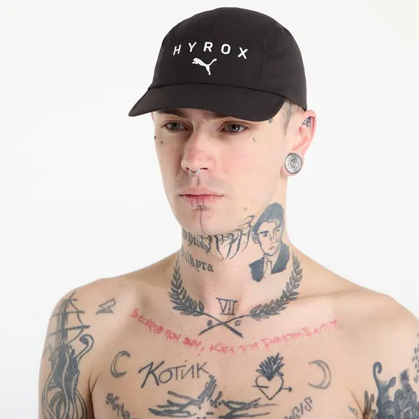 Puma Kapa Puma x HYROX 5 Panel Cap Puma Black Universal