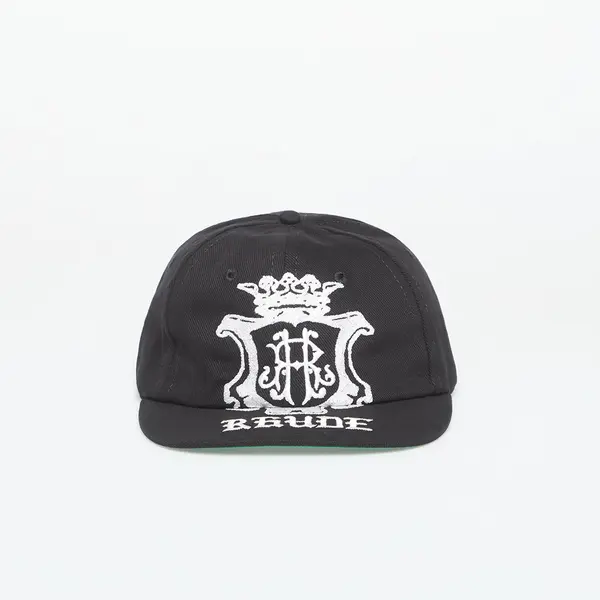 Rhude Kapa Rhude Grand Cru Crest Curved Brim Hat Black/ White Universal