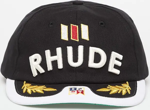 Rhude Kapa Rhude Souvenir Logo Hat Black/ White/ Multi Universal