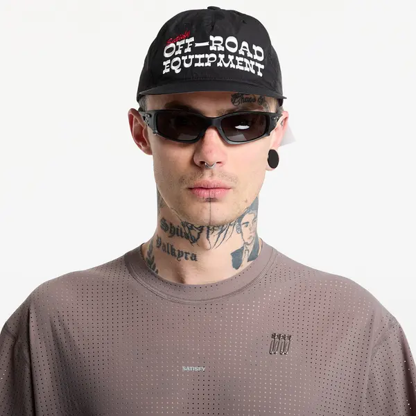 Satisfy Kapa Satisfy FliteSilk 5 Panel Pinch Cap Matte Black/ Off-Road Universal