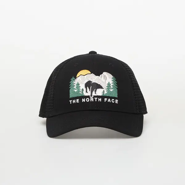 The North Face Kapa The North Face Embroidered Mudder Trucker Cap TNF Black/ TNF Black/ Bear Graphic Universal