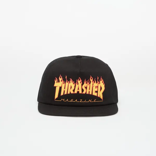 Thrasher Kapa Thrasher Printed Flame Snapback Black Universal