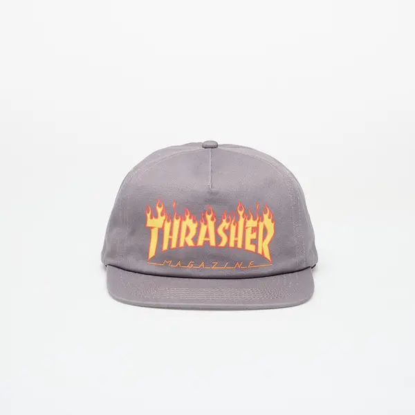 Thrasher Kapa Thrasher Printed Flame Snapback Grey Universal