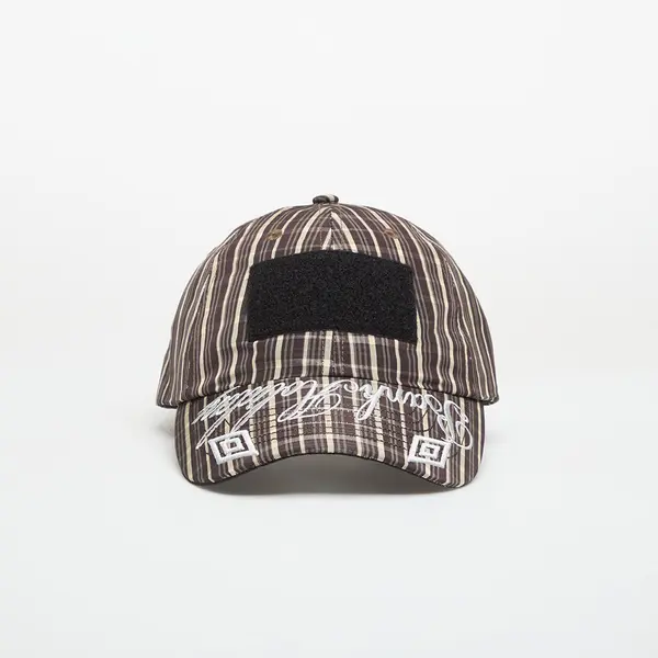 Umbro Kapa Umbro by SlamJam Check Hazard Cap Beige/ Dark Brown Universal