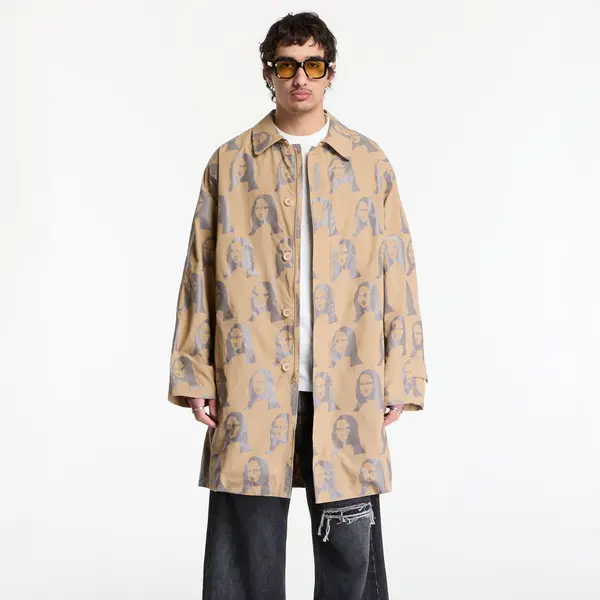 PLEASURES Kaput PLEASURES Mona Single Breasted Coat Beige L/XL