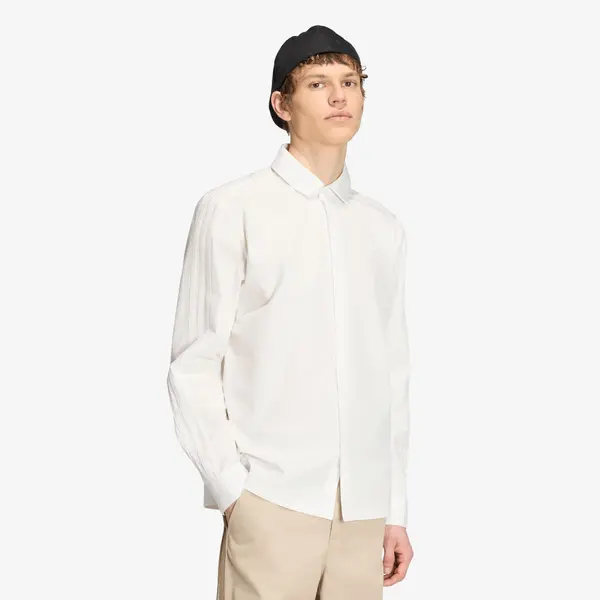 adidas Originals Košulja adidas 3 Stripes Button Up Shirt Cloud White M