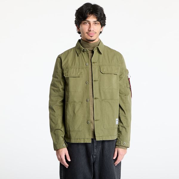 Alpha Industries Inc. Košulja Alpha Industries Inc. Color Block Overshirt Dark Olive L