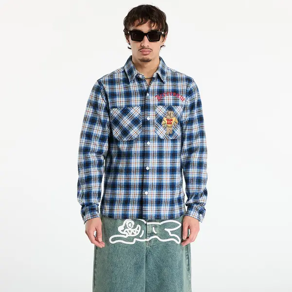 Billionaire Boys Club Icecream Košulja Billionaire Boys Club Icecream Mascot Check Ls Shirt Blue Check XL