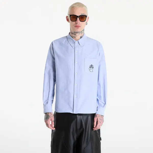 Brain Dead Košulja Brain Dead BBC Selvedge Oxford Button Up Bl L