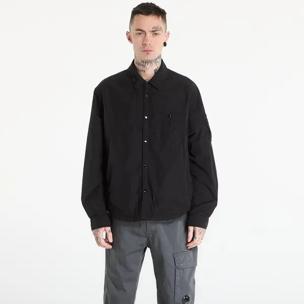 C.P. Company Košulja C.P. Company Chrome-R Padded Lens Overshirt Black S