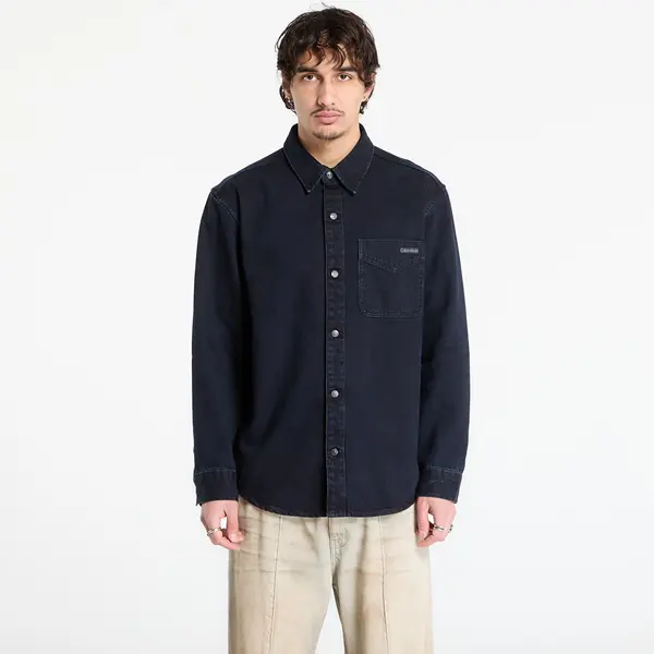 Calvin Klein Košulja Calvin Klein Jeans Blue Black Stone 90S Shirt Blue L
