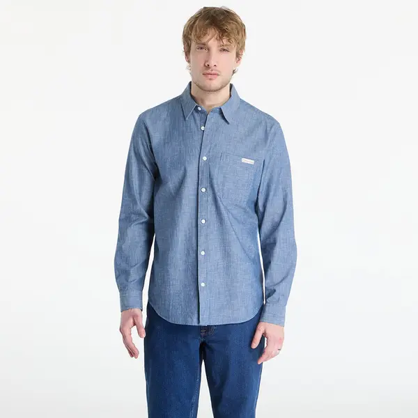 Calvin Klein Košulja Calvin Klein Jeans Ls Chambray Classic Shirt Blue Descent L