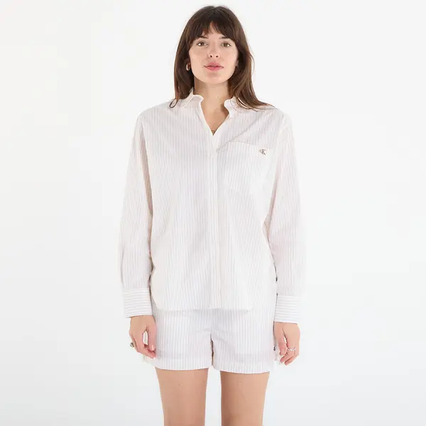 Calvin Klein Košulja Calvin Klein Jeans Yarndye Cotton Poplin Relaxed Sh ? L