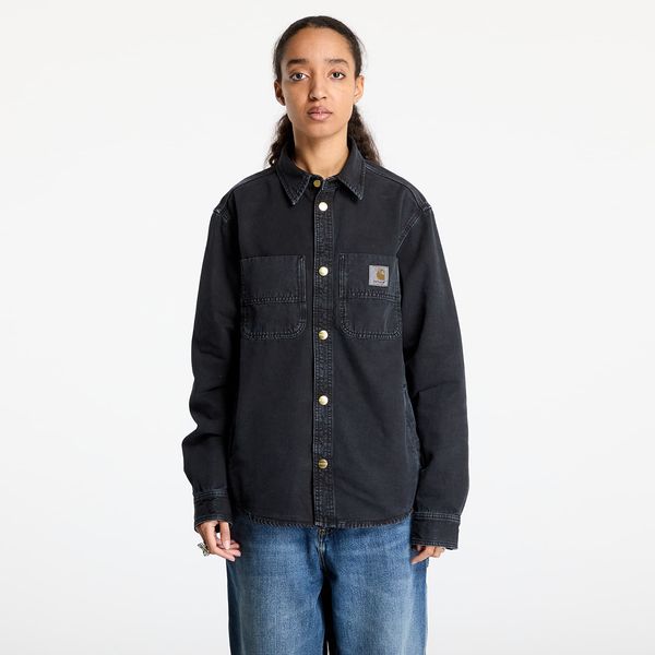 Carhartt WIP Košulja Carhartt WIP Conro Shirt Jacket UNISEX Black Stone Dyed XS