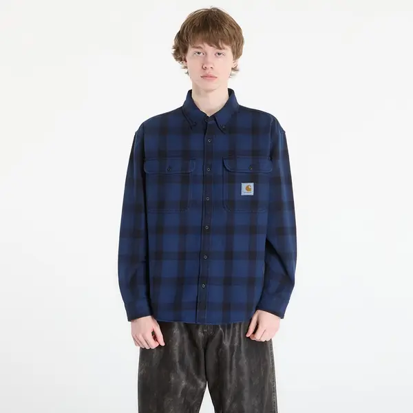 Carhartt WIP Košulja Carhartt WIP L/S Edmands Shirt UNISEX Edmands Check/ Natural/ Jupiter XL