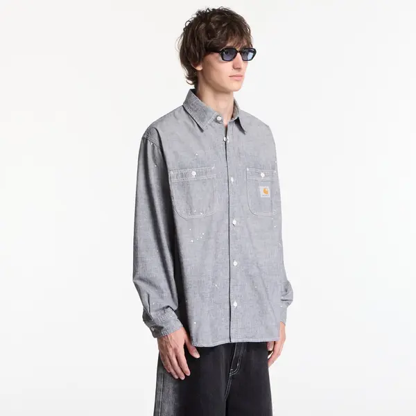 Carhartt WIP Košulja Carhartt WIP L/S Painter Shirt Black Worn Used, Splatter S