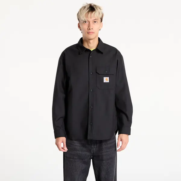 Carhartt WIP Košulja Carhartt WIP L/S Ray Shirt UNISEX Black Rigid L