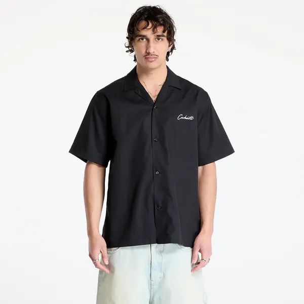 Carhartt WIP Košulja Carhartt WIP S/S Delray Shirt UNISEX Black/ White L