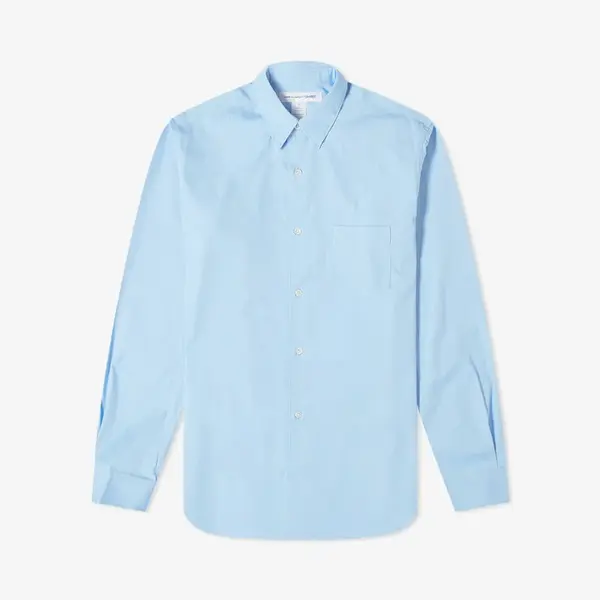Comme des Garçons SHIRT Košulja Comme des Garçons SHIRT Forever Kids Shirt Woven Blue 10Y