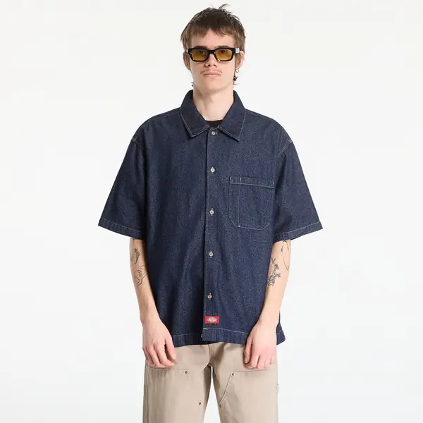 Dickies Košulja Dickies Denim Shirt Ss Rinsed M