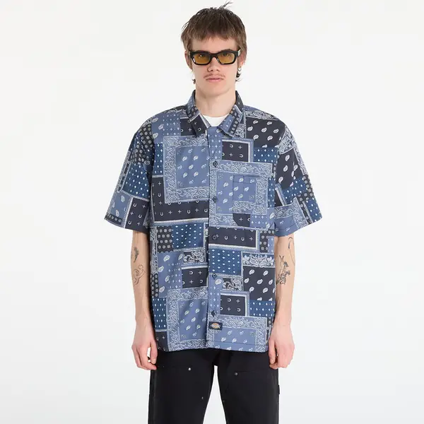 Dickies Košulja Dickies Glandorf Shirt Ss Dark Navy M