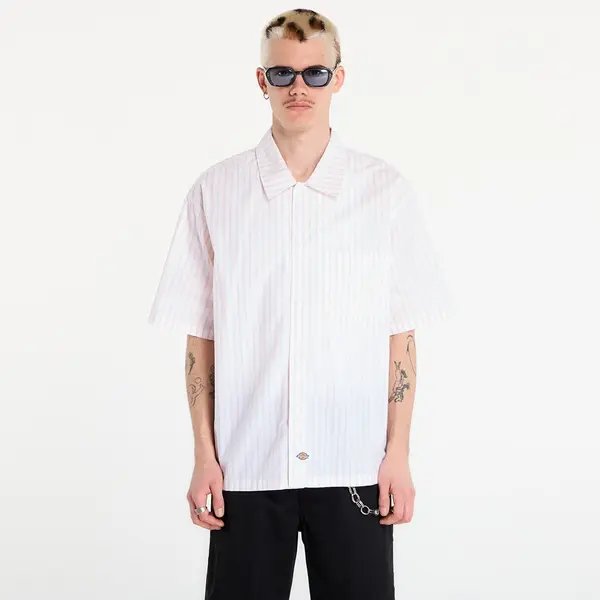 Dickies Košulja Dickies Venedocia Stripe Shirt Short Sleeve White S