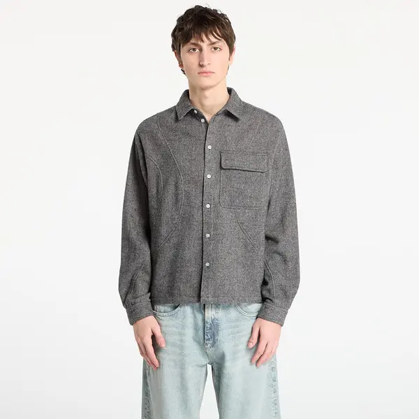 DIME Košulja DIME Wool Overshirt UNISEX Silver M