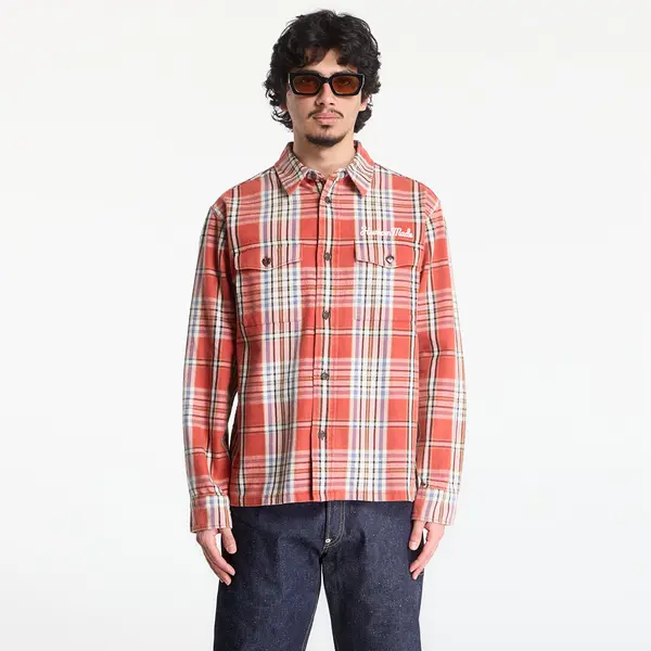 HUMAN MADE Košulja HUMAN MADE Check Shirt UNISEX Red M