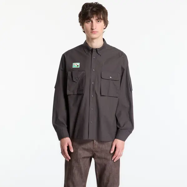 HUMAN MADE Košulja HUMAN MADE Hunting Shirt UNISEX Charcoal L