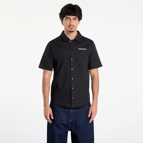 Mitchell & Ness Košulja Mitchell & Ness Branded M&n Ss Button Up Black XL